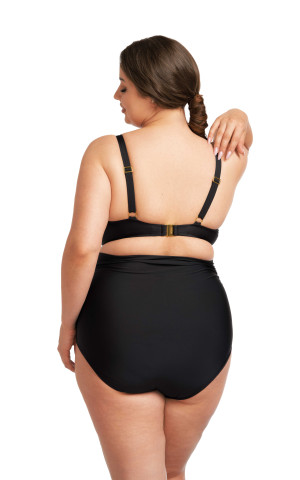 Plus Size Μαγιό Μπικίνι – Μαύρο για Καμπύλες & Κομψή Στήριξη